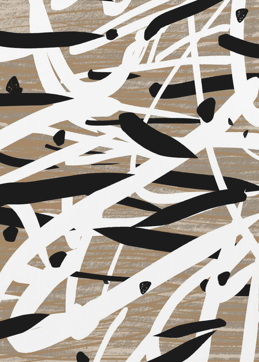 Chaotic Strokes Dance | Poster