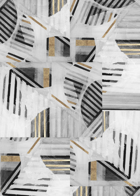 Abstrakter Hintergrund Weißgold1 | Leinwand