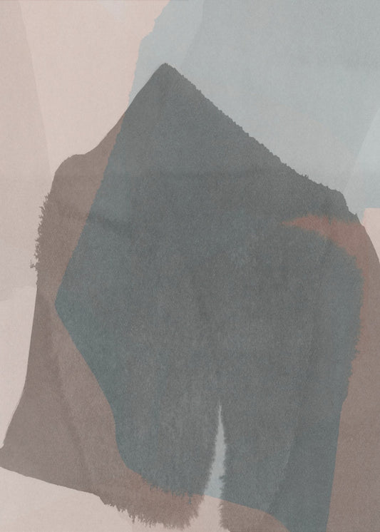 Abstrakte Landschaft 3 | Poster