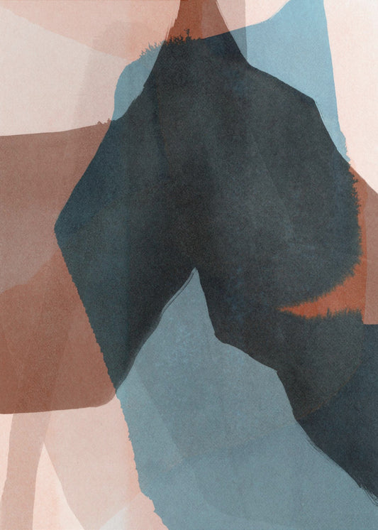 Abstract Dipped Landscape 4 | Canvas