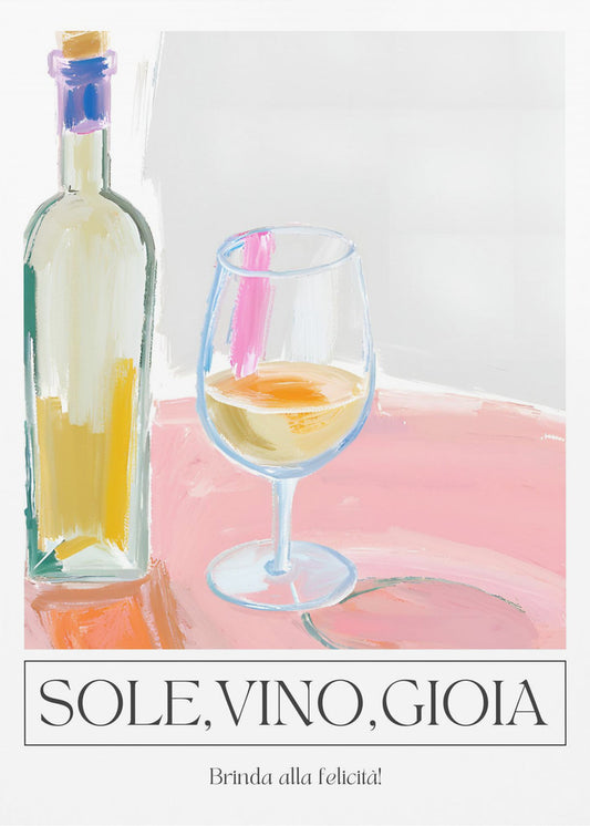 Seezunge, Wein, Gioia | Poster