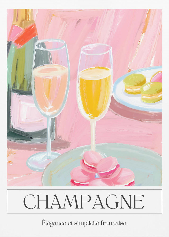 Champagner | Leinwand