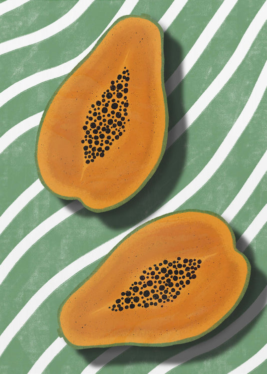 Papayas | Canvas