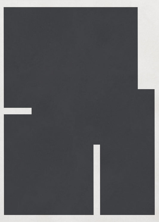 Black and white geometry 4 | Canvas