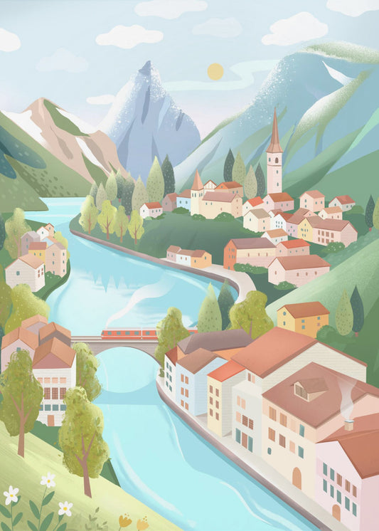 Swiss Alps | Poster
