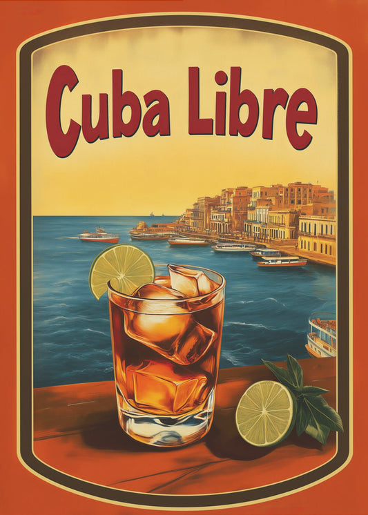 Cuba Libre Vintage Commercial | Canvas