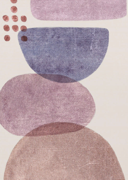 Geschichtete Harmonie | Leinwand