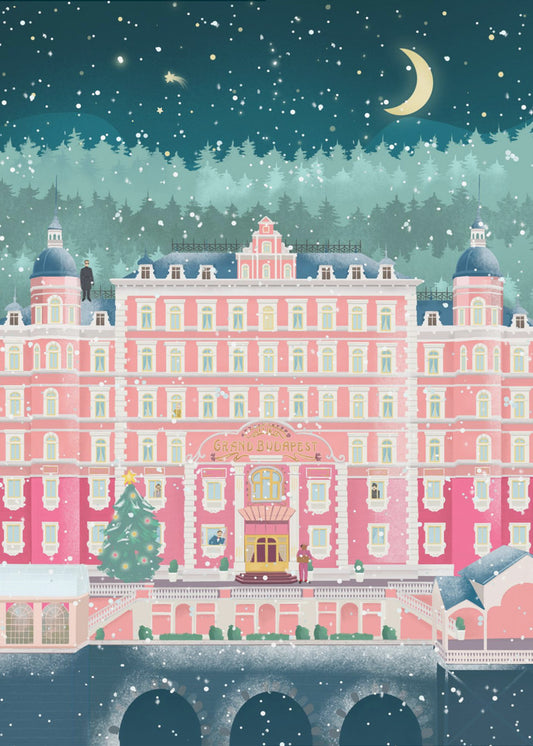 The Grand Budapest Hotel Holidays | Poster