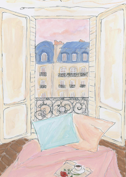 Gemütliche Wohnung in Paris | Leinwand