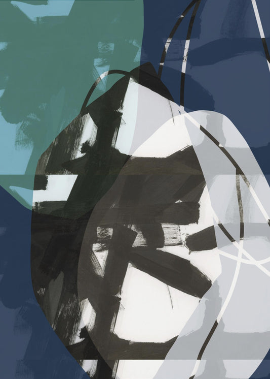 Dark Blue Beauty No2 | Canvas