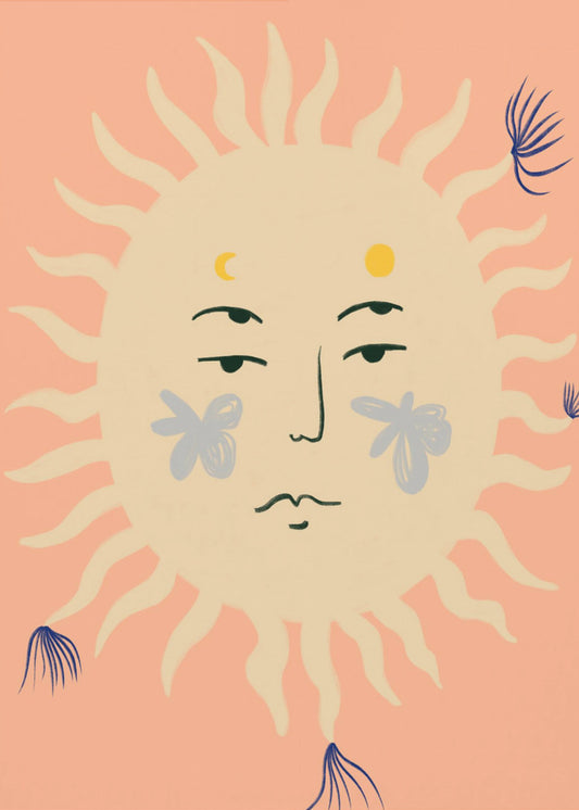 Serene Sunburst | Canvas