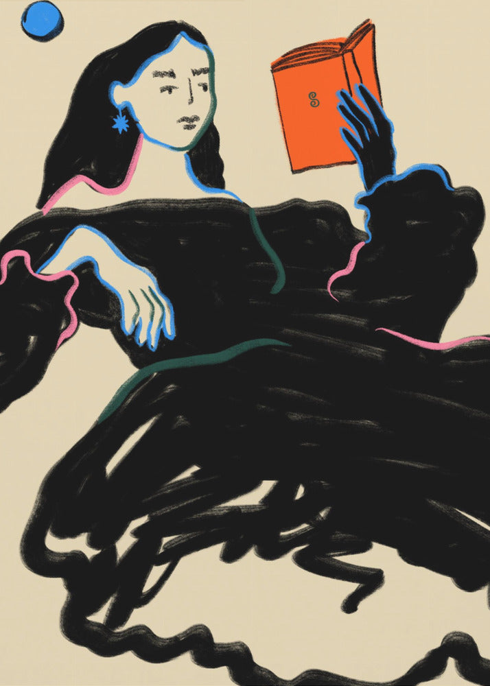 Midnight Reading | Canvas