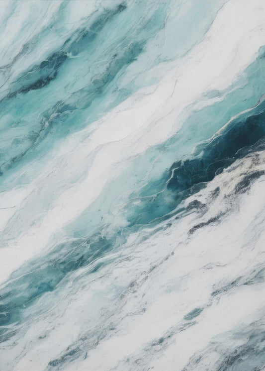 Swirling Ocean Inspired Patterns | Canvas
