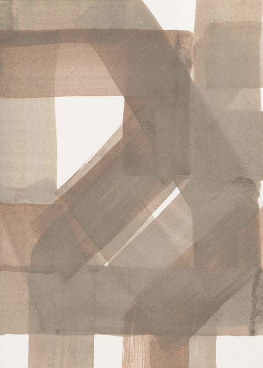 Abstrakter Zimt 1 | Poster