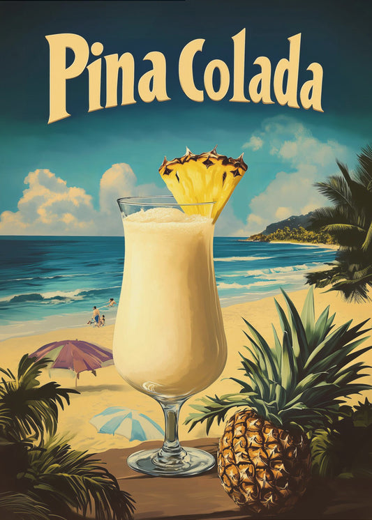 Pina Colada Vintage | Leinwand
