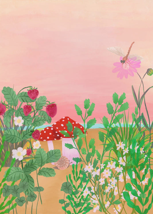 Wild Strawberry Trail | Canvas
