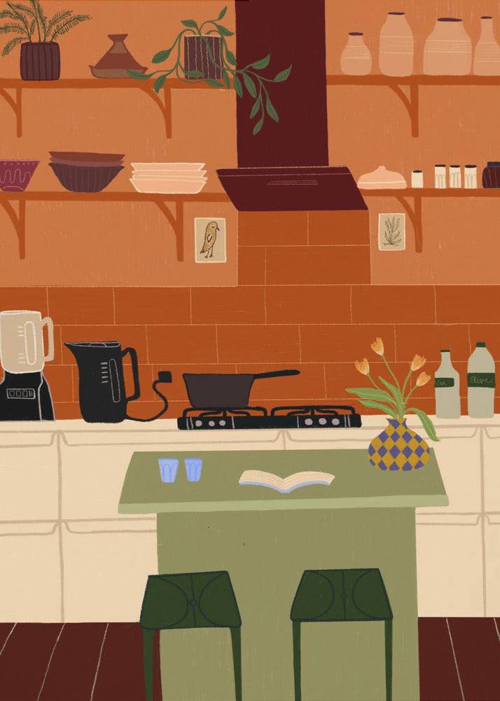 Earthy Kitchen | Canvas