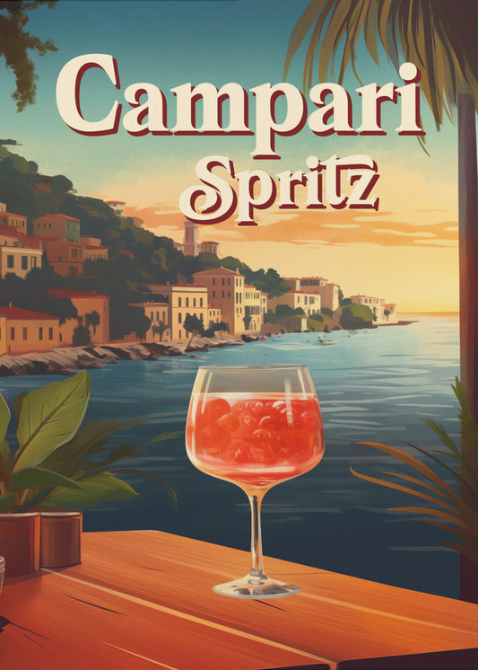 Campari Spritz | Leinwand