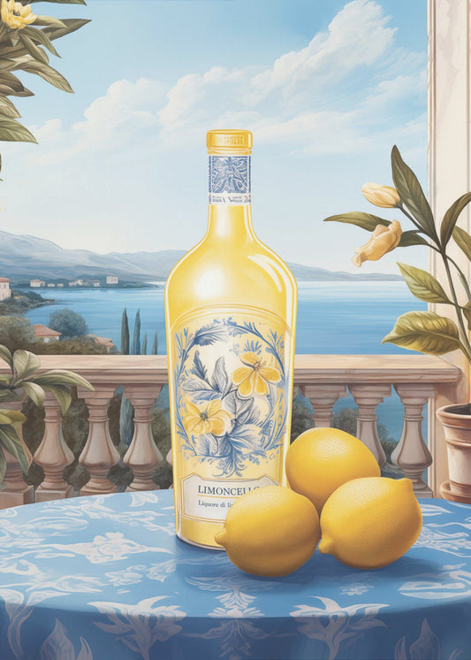 Limoncello Liquore Di Limone | Leinwand