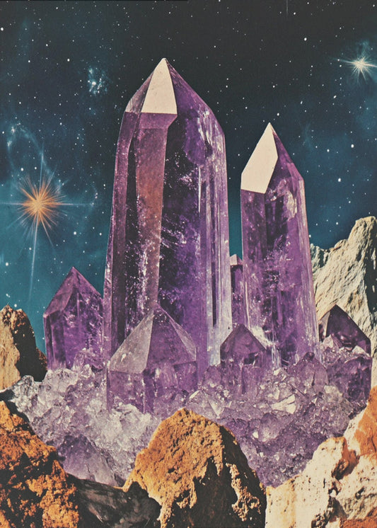 Kristallcollage | Poster