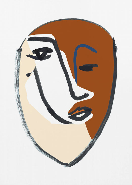 Visage No 5 | Canvas
