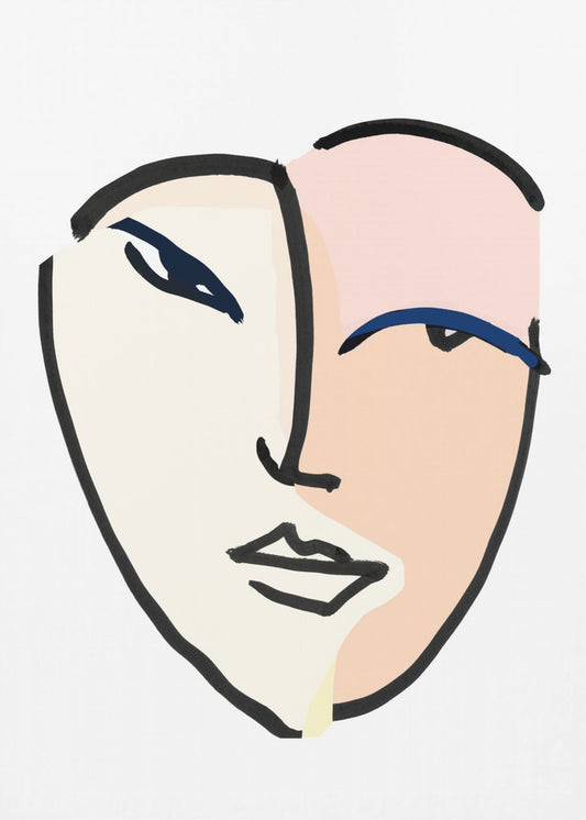 Visage No 6 | Canvas