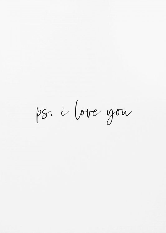 Ps. I Love You | Canvas
