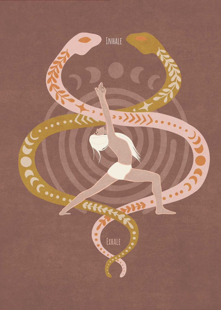 Serpent Flow Yoga | Poster