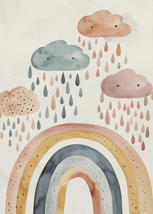 Playful Rainbows | Canvas