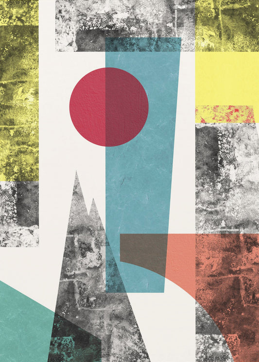 Geometrische Texturen 4 | Leinwand
