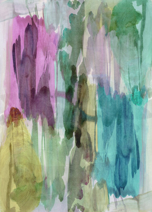 Aquarelle Organic Shapes 4 | Canvas
