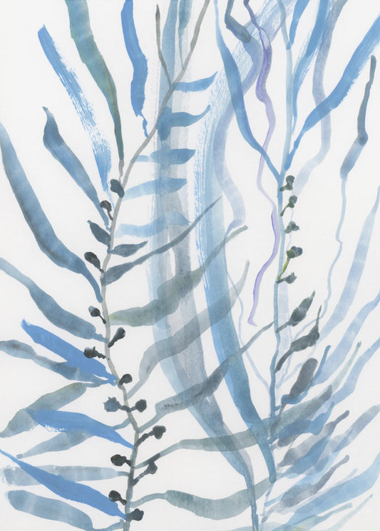 Blaue Algen Nr. 1 | Poster
