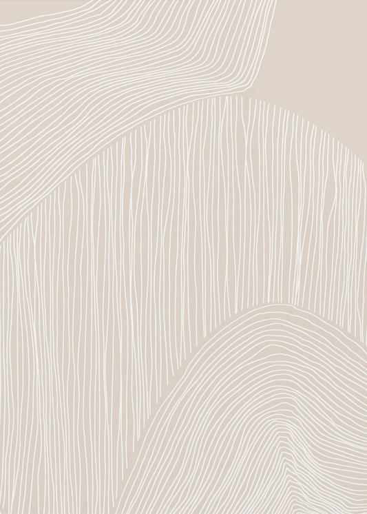 Abstrakte Linienkunst | Poster