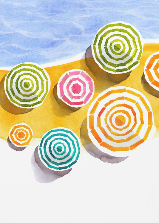 Urlaubsstrand | Poster