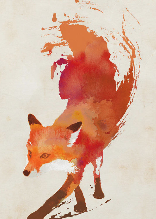 Feuriger Fuchstanz | Poster