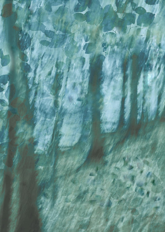 Sappire Forest | Canvas