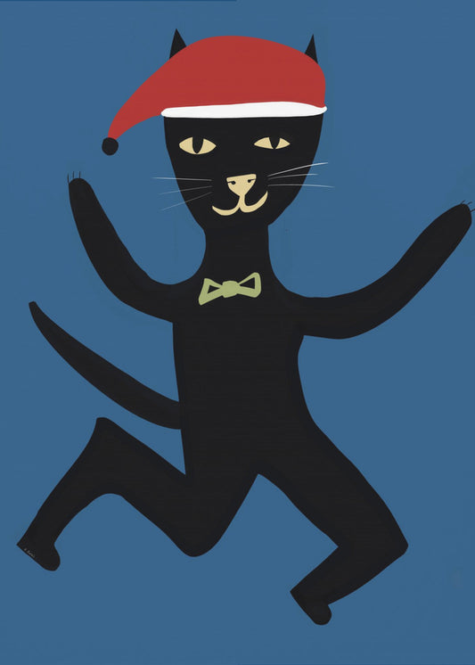 Xmas cat | Poster