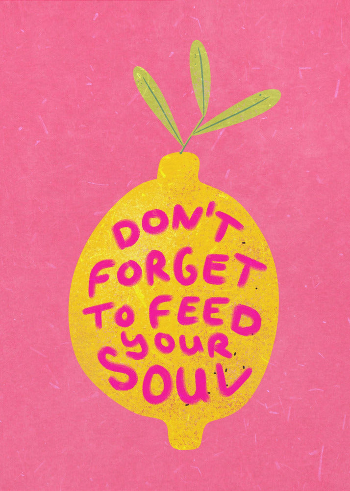 Soulfood Zitrone | Poster