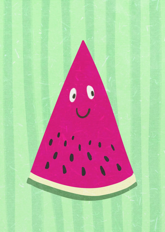 Hallo Wassermelone | Leinwand