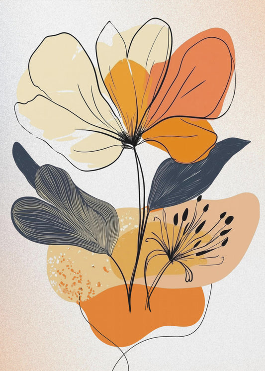 Ember Blooms 1 | Canvas