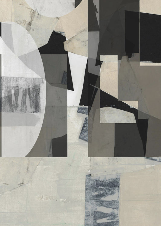 Monochrome Composition No. 2 | Canvas