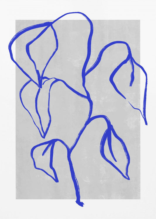 Blue Lines Harmony | Canvas