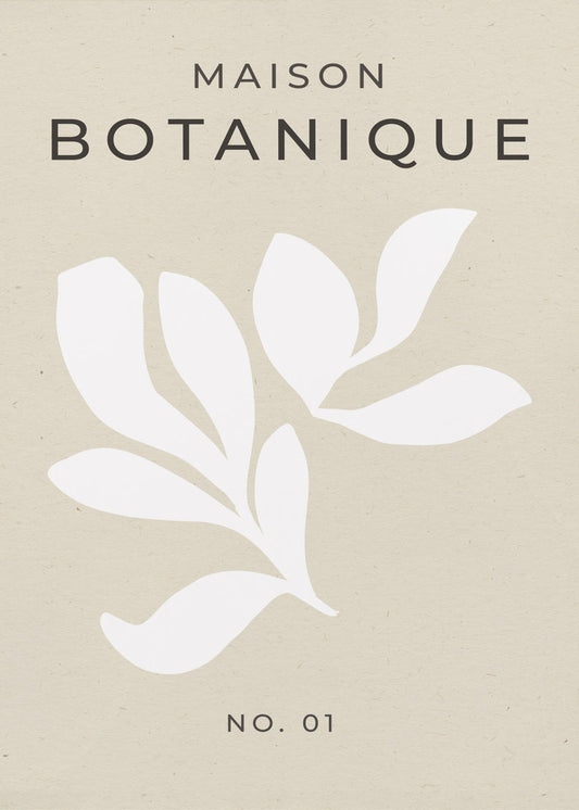 Elegante Blätter | Poster