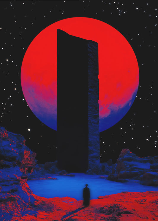 Red Moon Aura | Poster