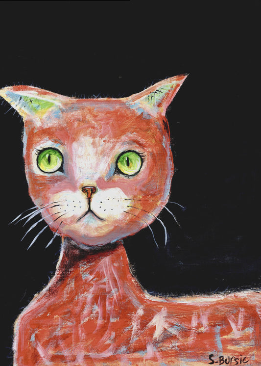 The Red  Cat | Poster