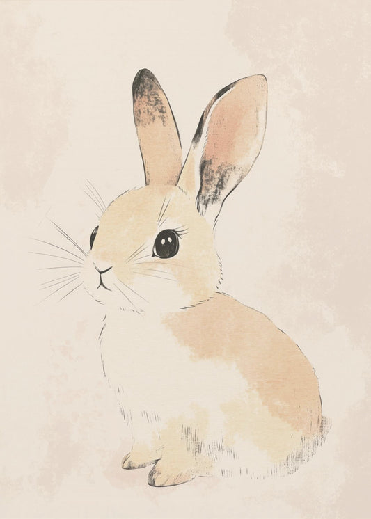 Hasen-Gelassenheit | Poster