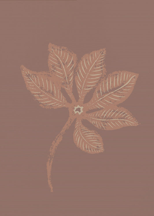 Abstract Mochs Foliage | Canvas