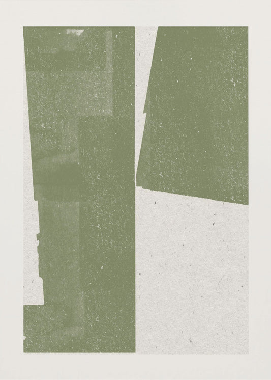 Gedämpfte Geometrie | Leinwand