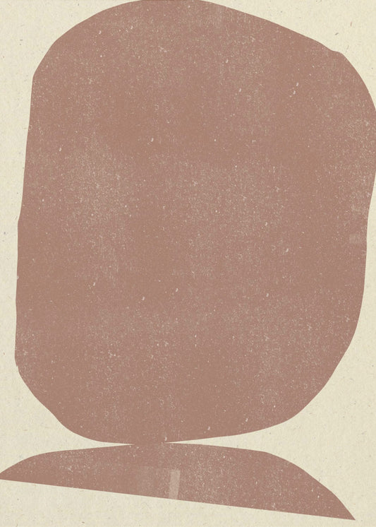 Erdiger Stein | Leinwand