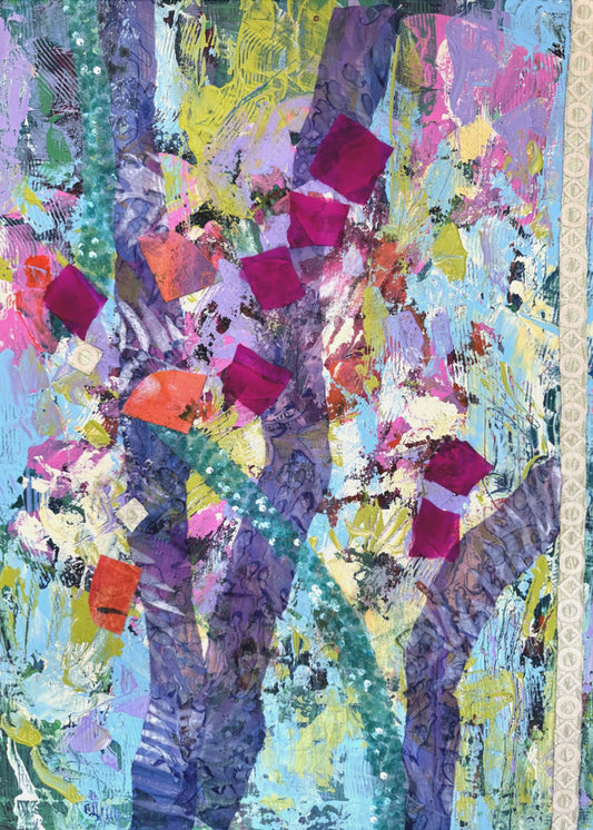 Unter Rosen | Leinwand